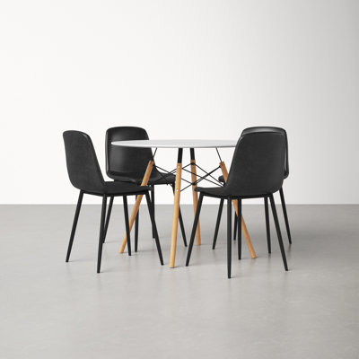 AllModern Jordan 5 - Piece Dining Set & Reviews | Wayfair